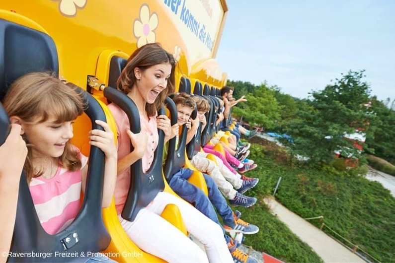 Familienurlaub Bodensee Ravensburger Spieleland Action Ravensburger Spieleland hoch hinaus Bodensee Hotel Maier Familien Urlaub