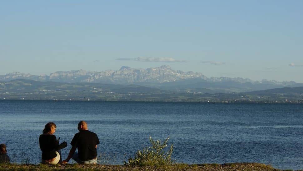 Ausflug an die See Bodensee Urlaub Bodensee See Urlaub