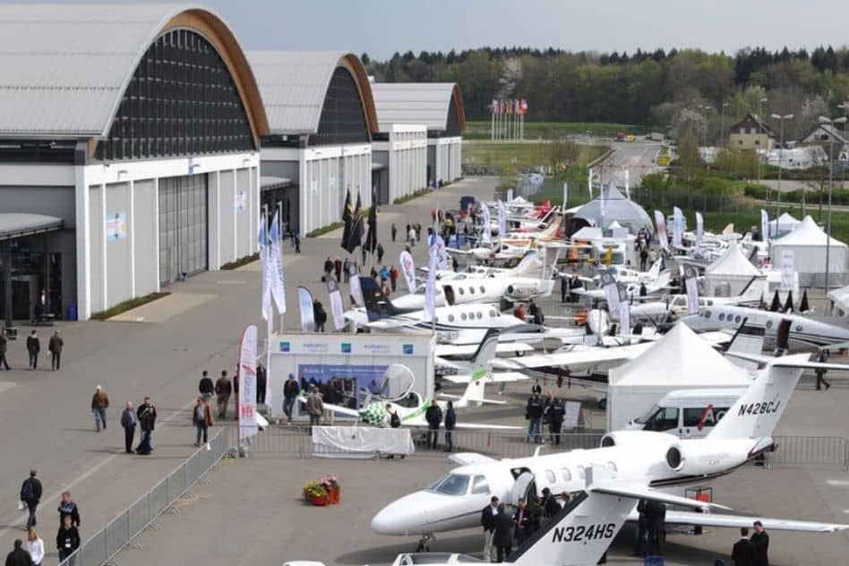 Messe Friedrichshafen Flugzeuge