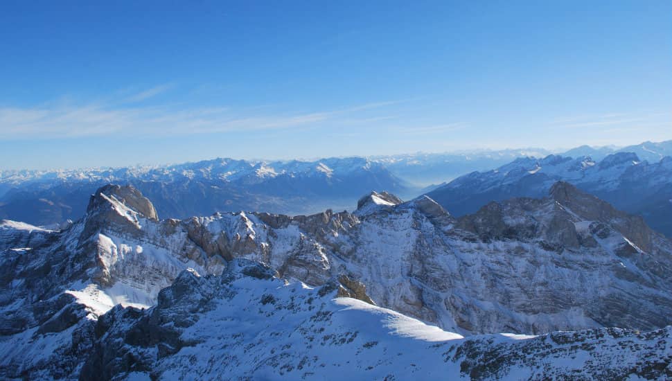Wintersport Bodensee Berge