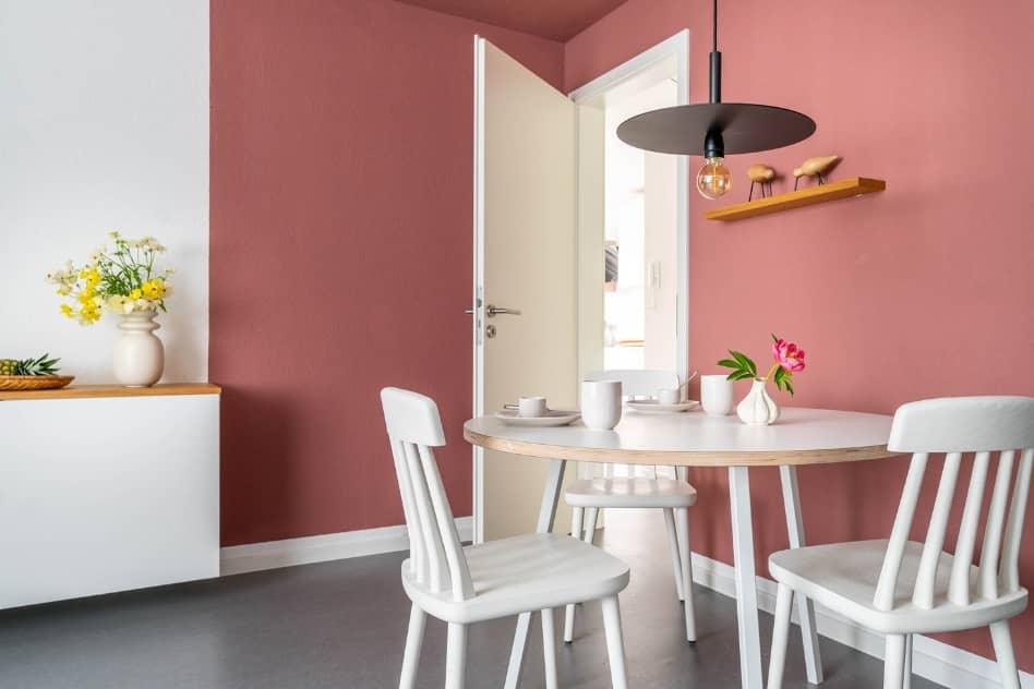 Esstisch Hotel Fischbach FeWO Nest