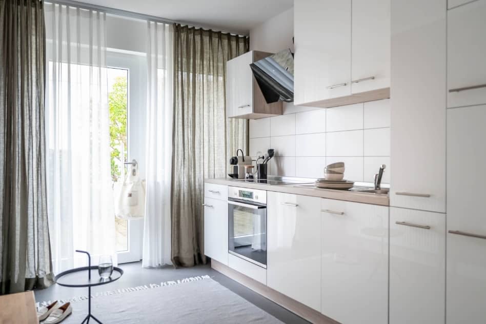 Hotel Fischbach FeWo Nest Wohnküche