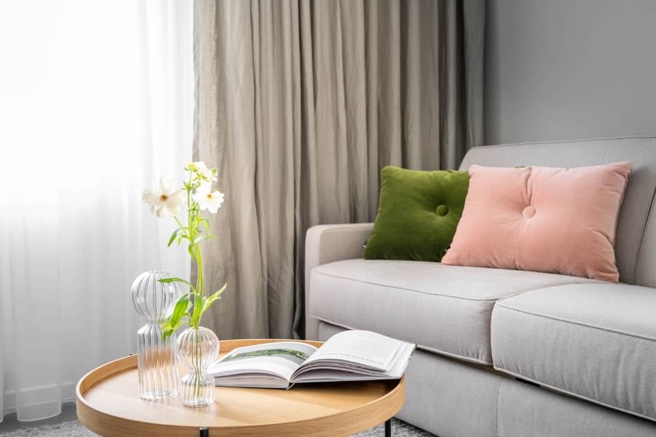 Sofa Stube FeWo Hotel Fischbach