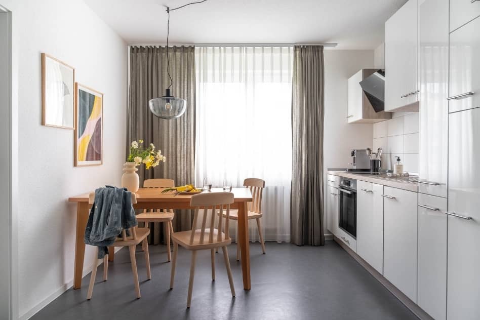 Küche Fewo Hotel Maier