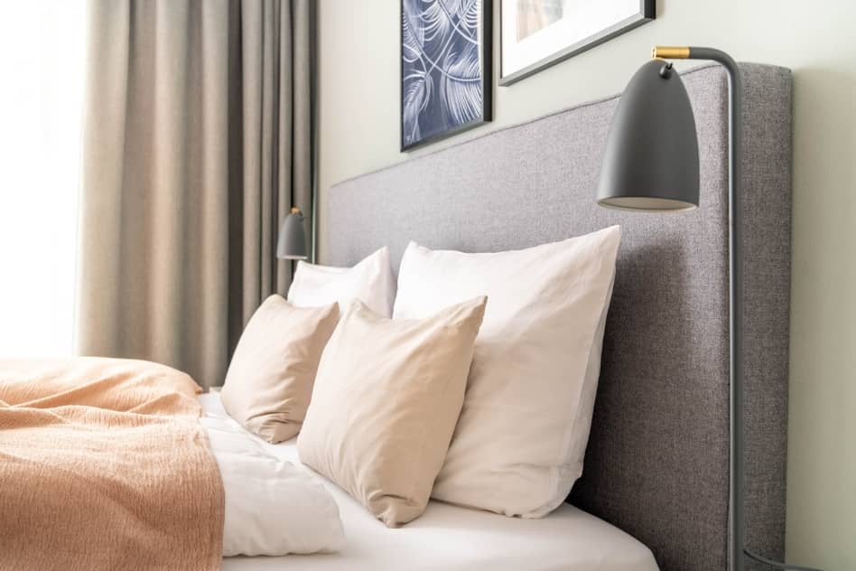 Suite Hotel Maier Bodensee Urlaub Doppelbett Kissen