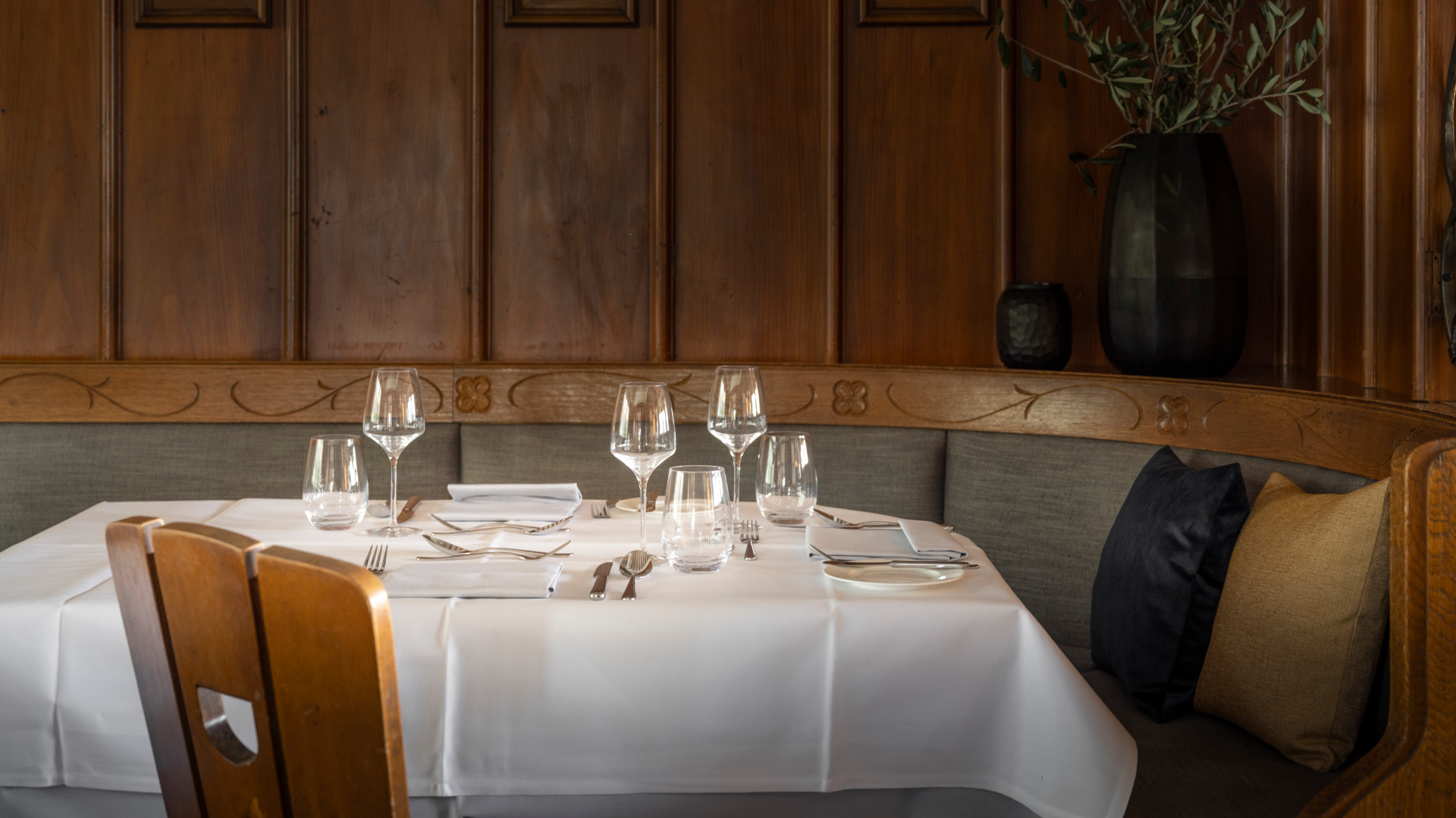 restaurant am bodensee jägerstube tischgedeck 